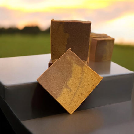 Timeless Turmeric Organic Soap Bar with Turmeric & Rose Powder