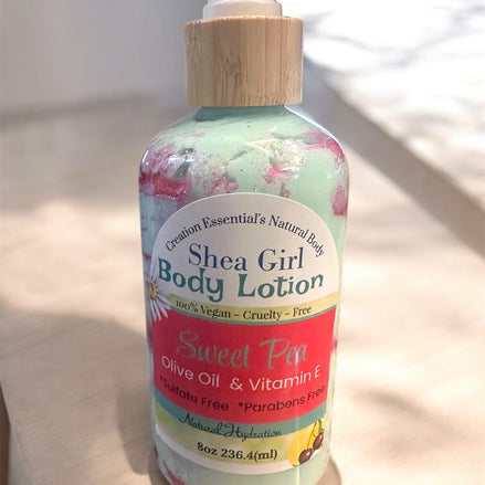 Shea Girl Sweet Pea Body Lotion   Buy 3 Get 3 or Buy 2 Get 1 Free