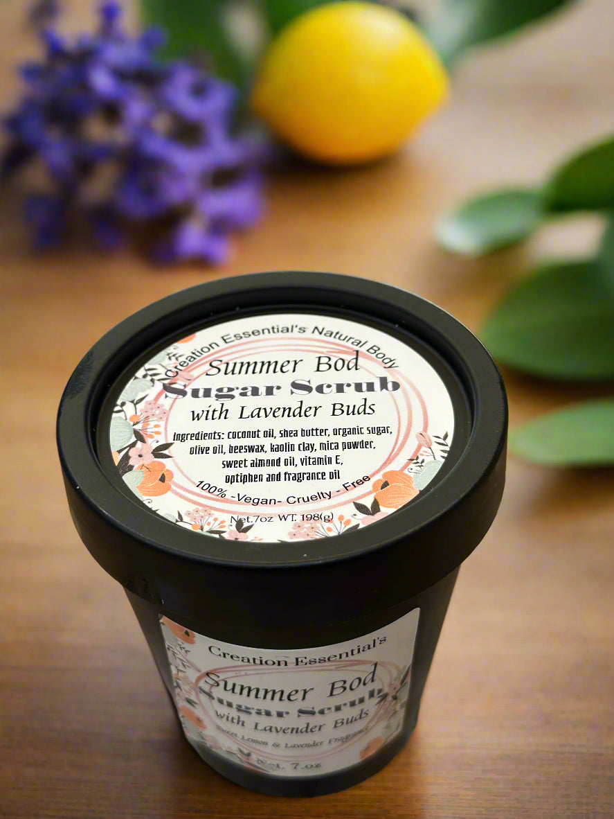 Summer Bod with Lemon & Lavender Body Scrub