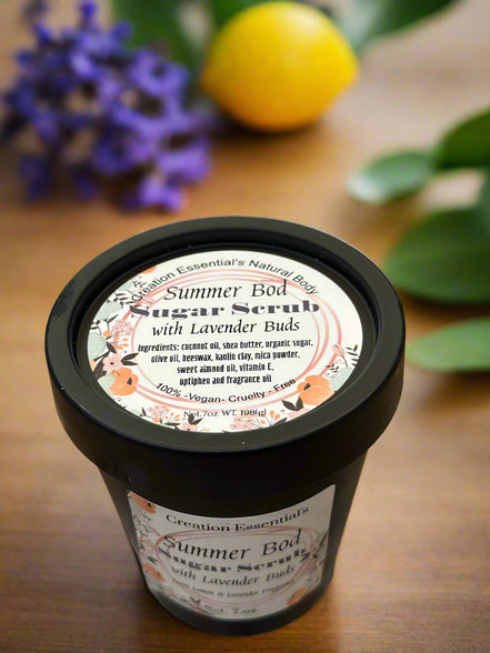 Summer Bod with Lemon & Lavender Body Scrub