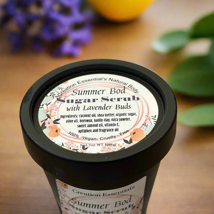 Summer Bod Sugar Scrub with Lemon & Lavender