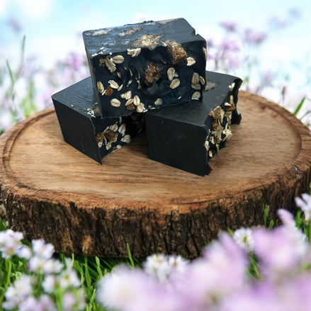 Wellness Wonder Bundle - Wellness Detox with Pure Black Soap, Restore Scrub, Timeless Face Lotion & Lavender Body Butter Bundle