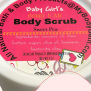 Beauty Is Me Sweet Pea Sugar Scrub