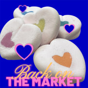 Bath Bomb Sweet Hearts Bath Bombs 2Pk/ By M.Jay's Candy Collection
