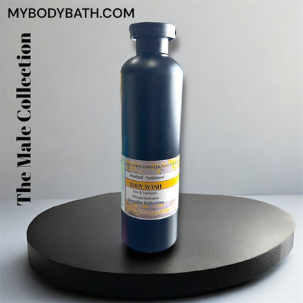 Buy 3 Get 3 or Buy 2 Get 1 Free Woodland Sandalwood hydrating men's Body Wash with Turmeric & Olive Oil