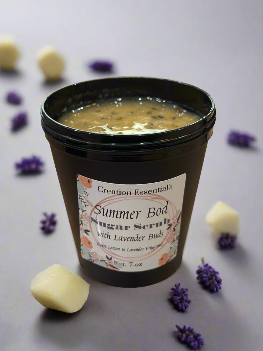 Summer Bod with Lemon & Lavender Body Scrub
