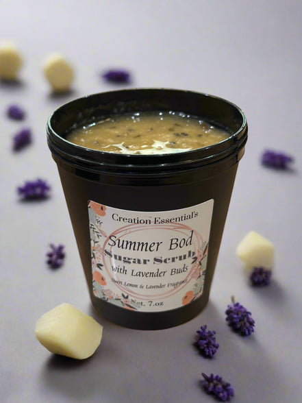 Summer Bod with Lemon & Lavender Body Scrub
