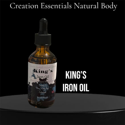 King's Iron Oil -For That Special Private Place Men Body Oil