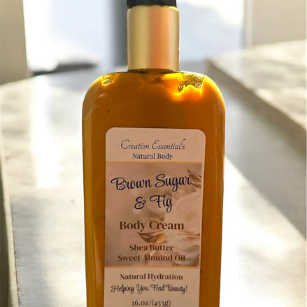 Brown Sugar & Fig with Cashmere Body Lotion by Creation Essential's Natural Body