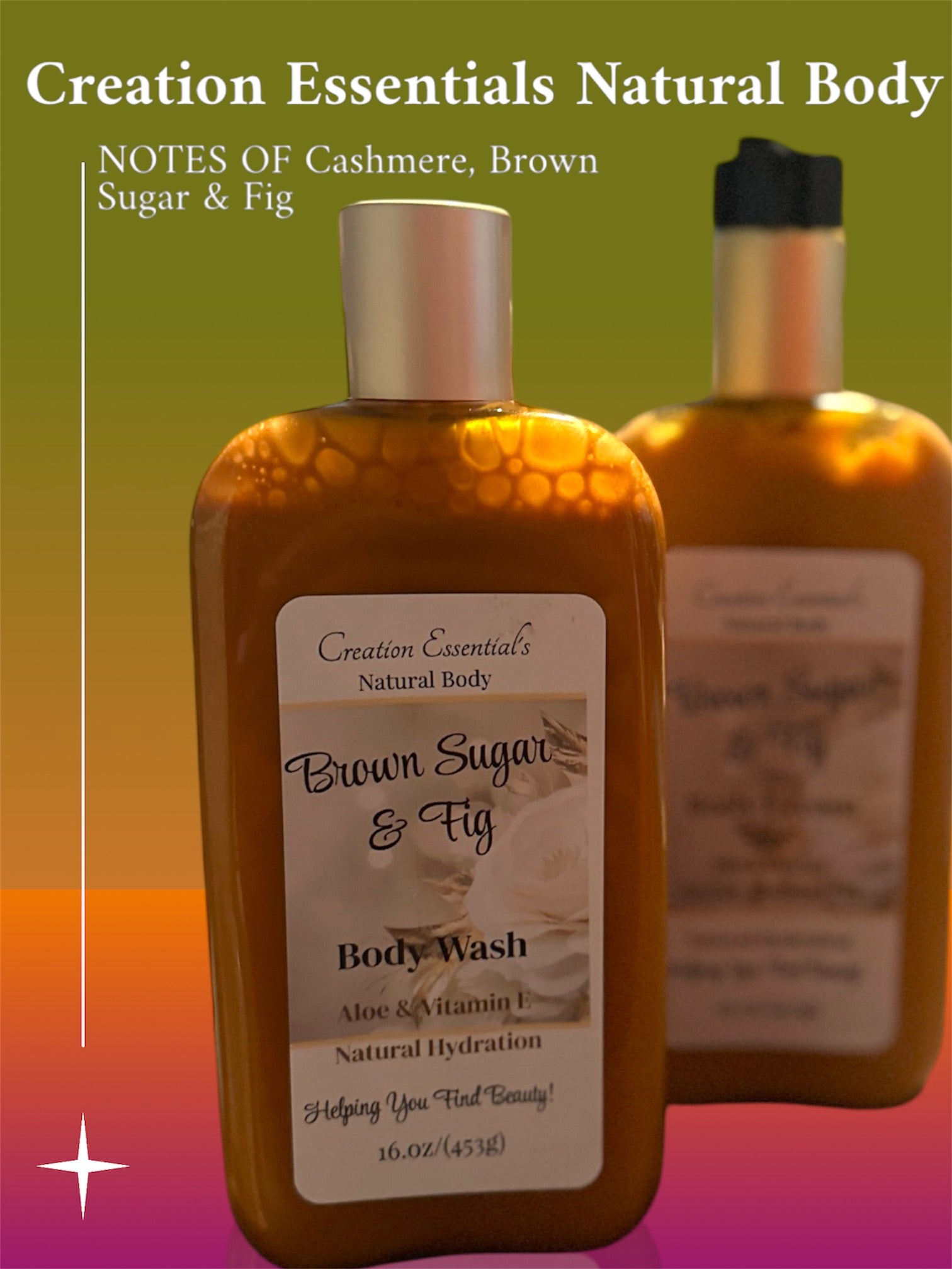 Buy 3 Get 3 or Buy 2 Get 1 Free   Brown Sugar & Fig Body Wash with Aloe and Vitamin E  Hydrating Body Wash