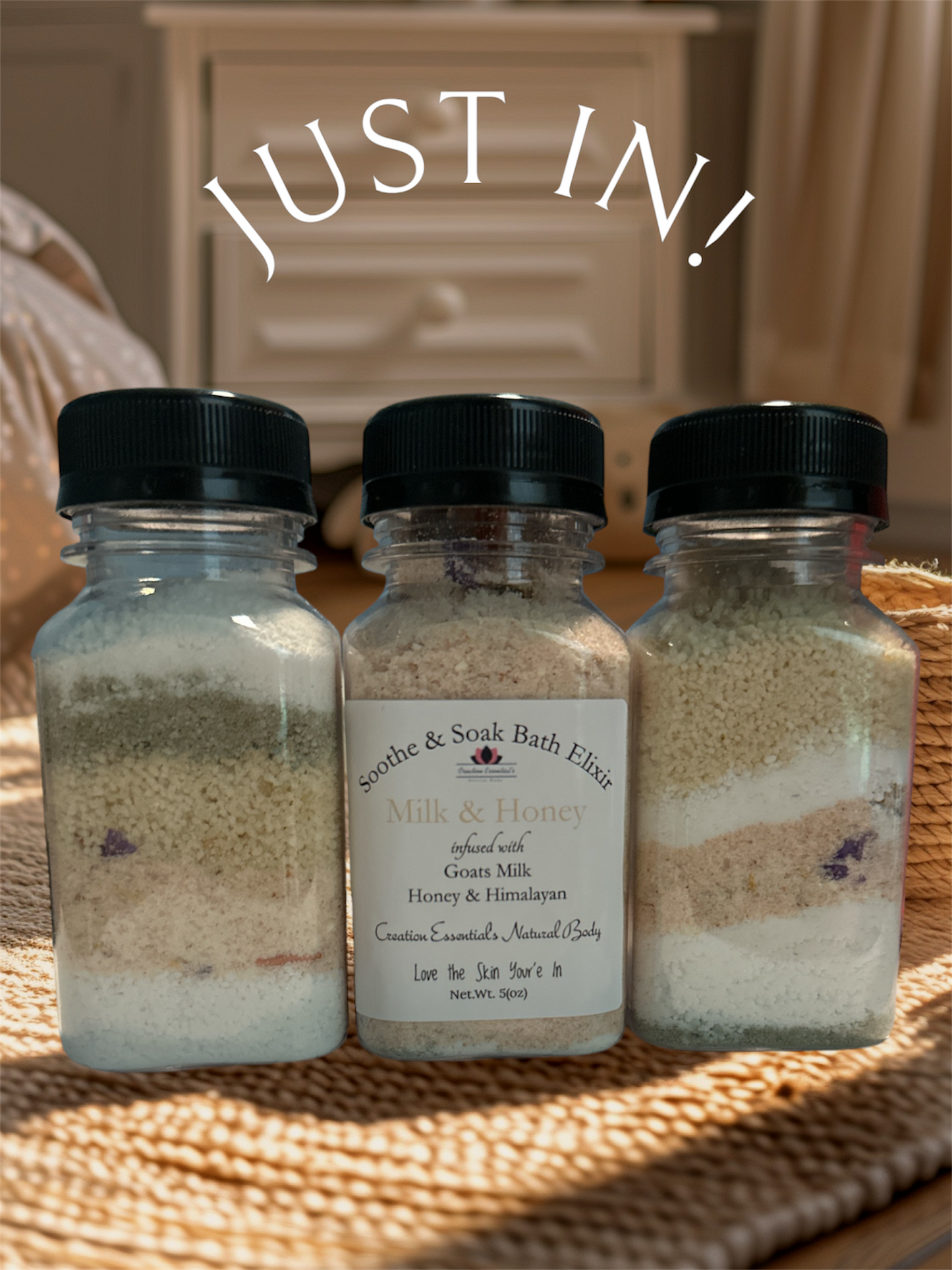 Milk Bath, Milk & Honey Spa Bath Elixir, Coconut Bath Soak, Milk & Honey Spa Bath Elixir