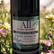 All Sweet Coconut & Tea Tree Deodorant with Charcoal
