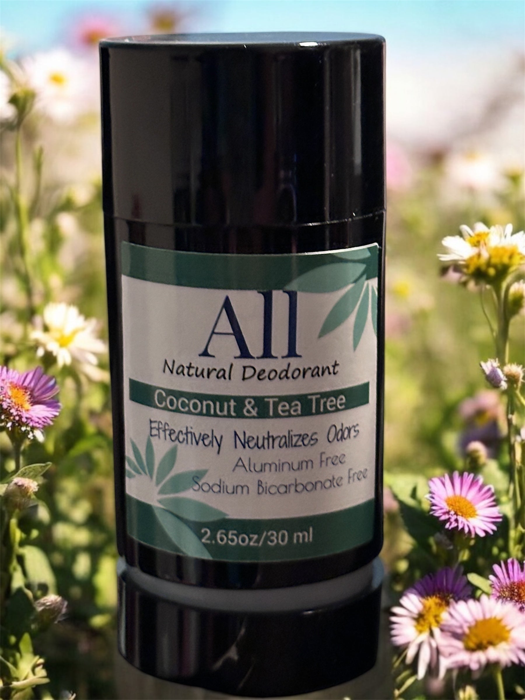 All Sweet Coconut & Tea Tree Deodorant with Charcoal