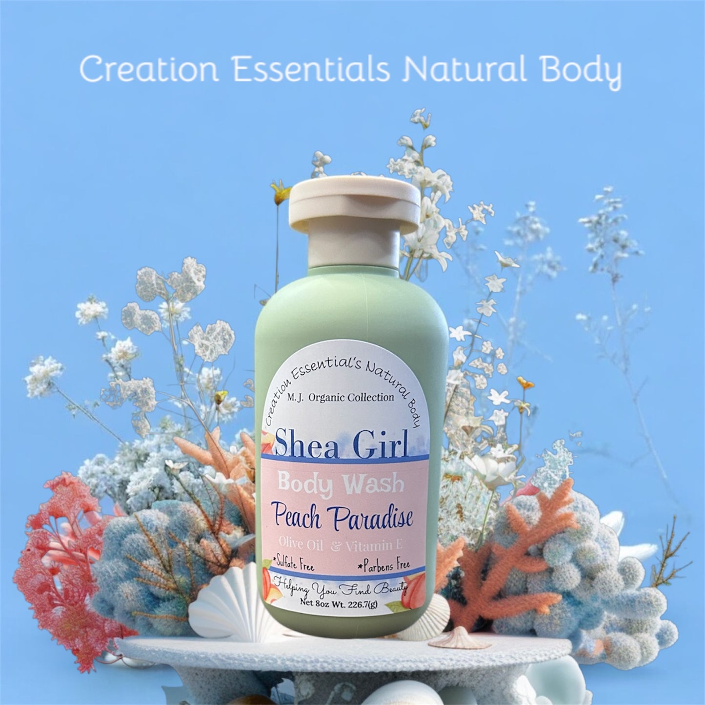 Shea Girl Peach Paradise Body Wash
