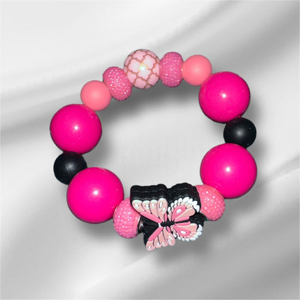 Sugarbands Bracelet's -Silicone Wristbands, Sensory Bead Bracelet & Fashion Bracelet, Beaded Stretch Bracelet, Sensory Bracelet, Fidget Bracelet, Colorful Silicone Bracelet