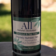 All Sweet Coconut & Tea Tree Deodorant with Charcoal