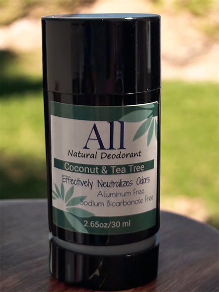 All Sweet Coconut & Tea Tree Deodorant with Charcoal