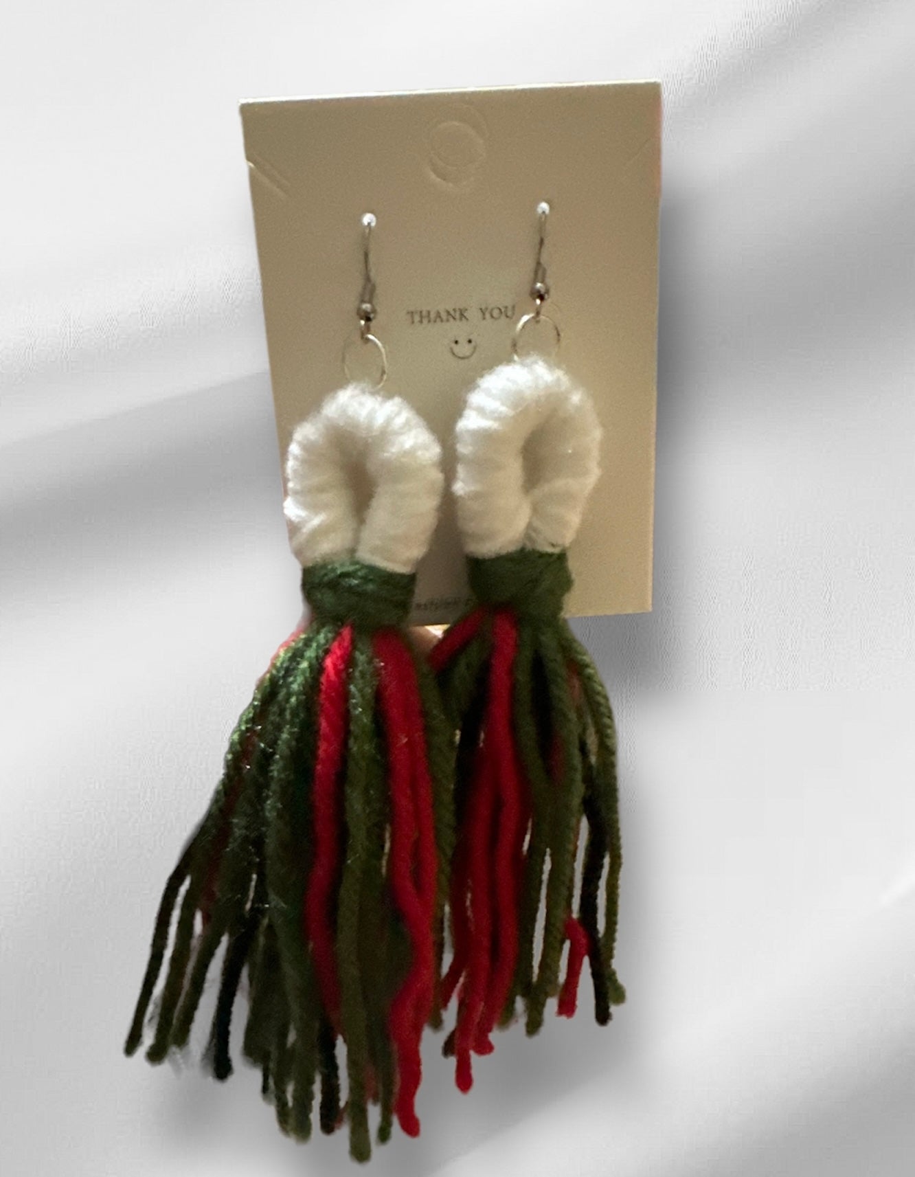 Yarn Earring Tassels Crochet Twisted knot Lightweight Multiply Color Yarn Earrings Fashion- Creation Essential's