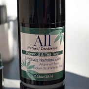 All Sweet Coconut & Tea Tree Deodorant with Charcoal