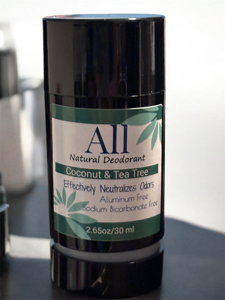 All Sweet Coconut & Tea Tree Deodorant with Charcoal