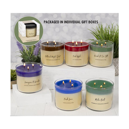 Crossroads Color Changing 3 Wick Jar Candle