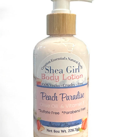 Shea Girl Peach Paradise Body Lotion  Buy 3 Get 3 or Buy 2 Get 1 Free