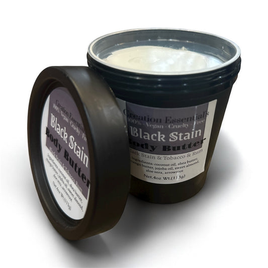 Black Satin  Men's Body Butter/ Orgainc Moisturizer/Male Body Butter