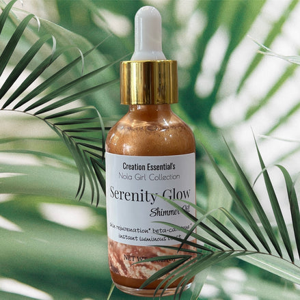 Serenity Glow Shimmer Bronze Body Shimmer- Creation Essential's Nola Girl Collection