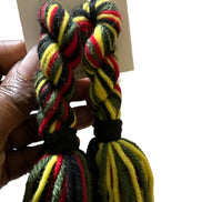 Yarn Earring Tassels Crochet Twisted knot Lightweight Multiply Color Yarn Earrings Fashion- Creation Essential's