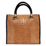 Open Tote Leather Bag
