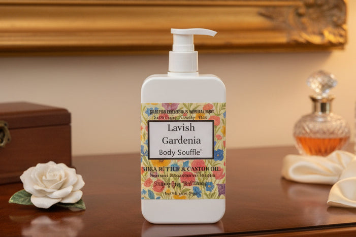 Buy 3 Get 3 or Buy 2 Get 1 Free  Lavish Gardenia Body Souffle’ Perfume Lotion inspired by the elegance of Gucci