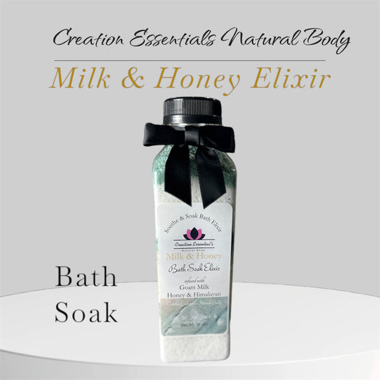 Milk Bath, Milk & Honey Spa Bath Elixir, Coconut Bath Soak, Milk & Honey Spa Bath Elixir