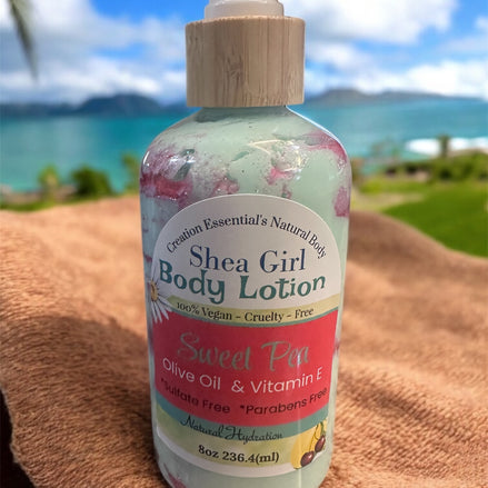 Shea Girl Sweet Pea Body Lotion   Buy 3 Get 3 or Buy 2 Get 1 Free