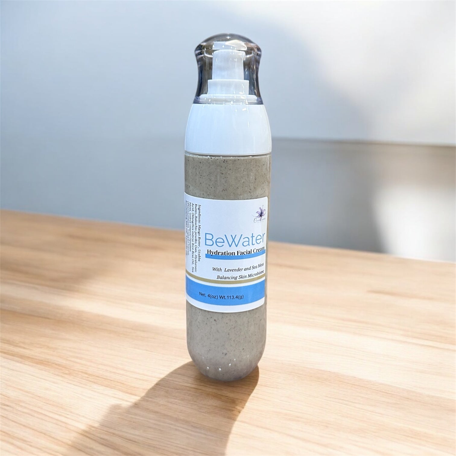 BeWater Hydrating Facial Cream  w/Sea Moss & Hyaluronic Acid