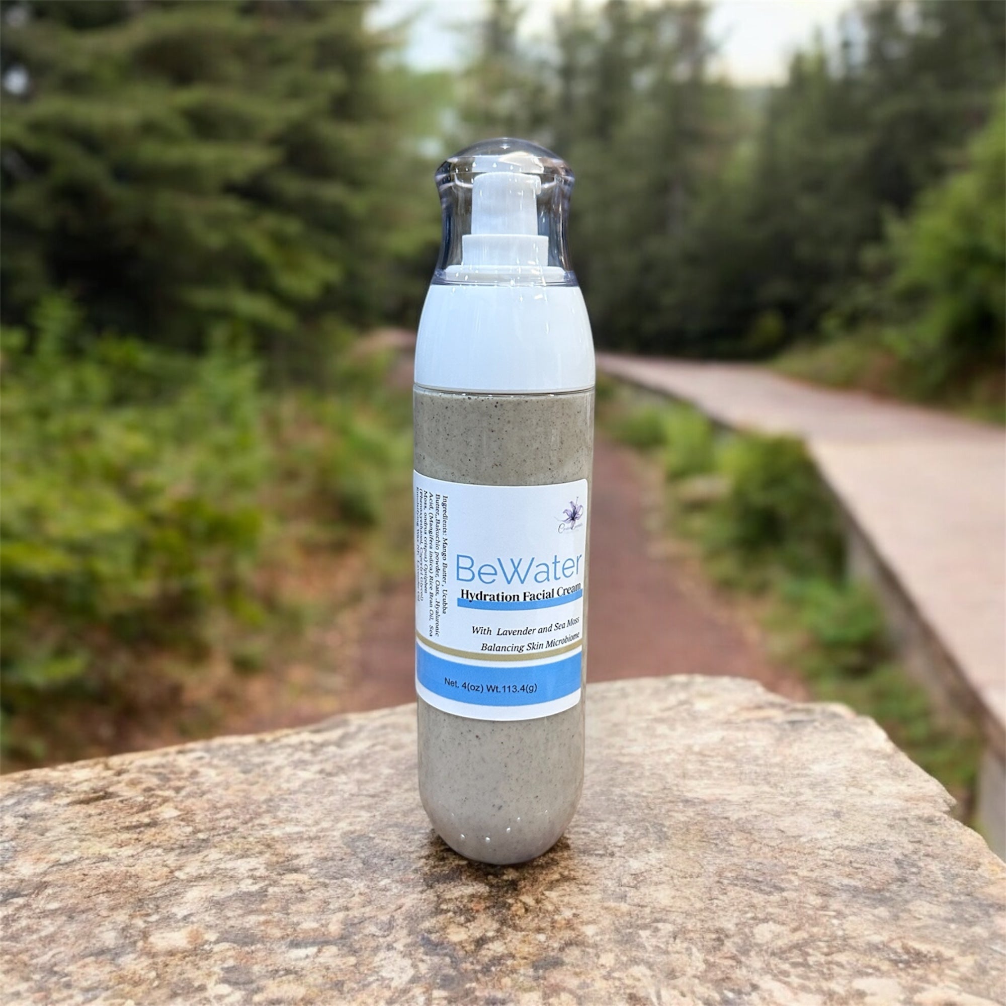 BeWater Hydrating Facial Cream  w/Sea Moss & Hyaluronic Acid