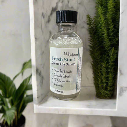 Fresh Start Revitalizing Acne Serum with 2% Hyaluronic Acid, Chamomile and Green Tea Extracts