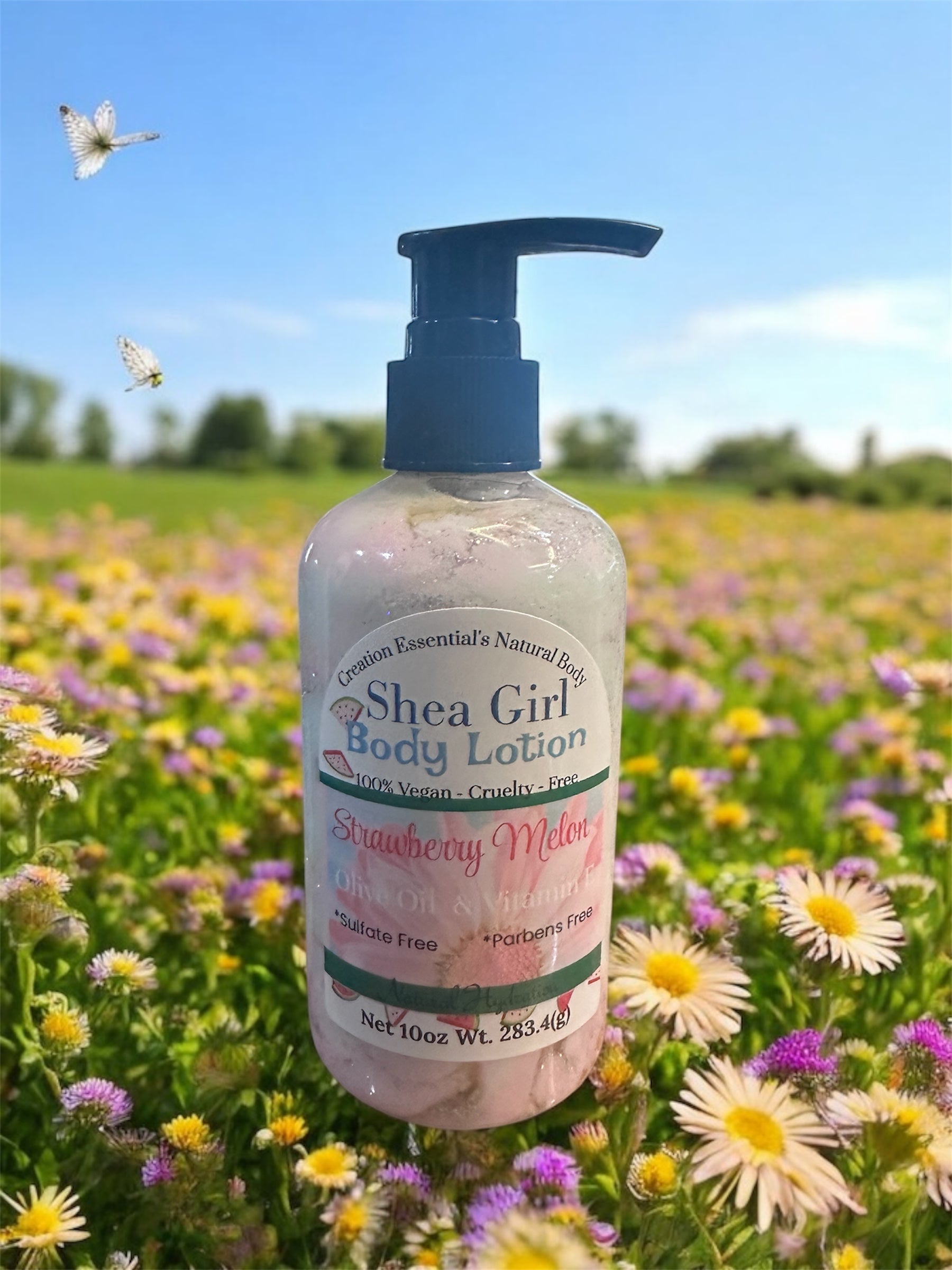 Shea Girl Strawberry Melon Moisturizing Body Lotion