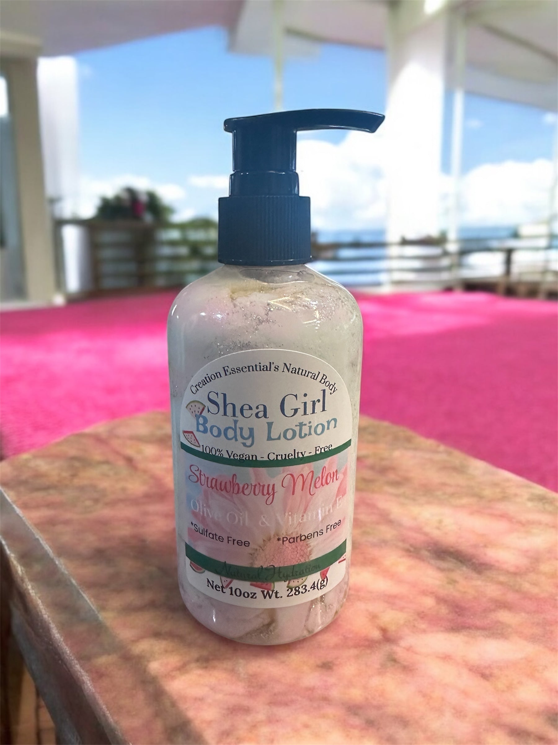 Shea Girl Strawberry Melon Moisturizing Body Lotion