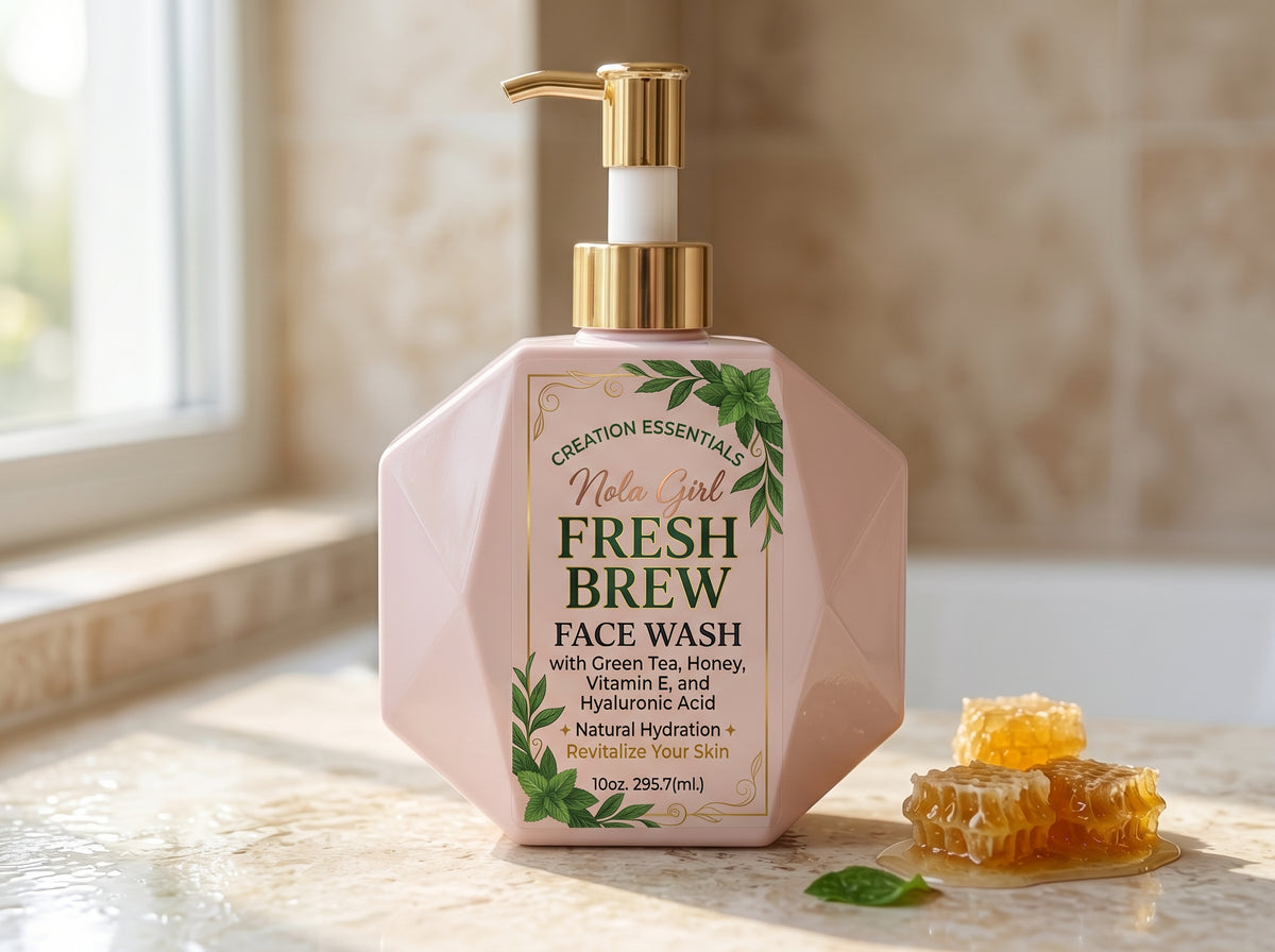 Fresh Brew Revitalizing Face Wash with Green Tea and Honey