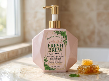 Fresh Brew Revitalizing Face Wash with Green Tea and Honey