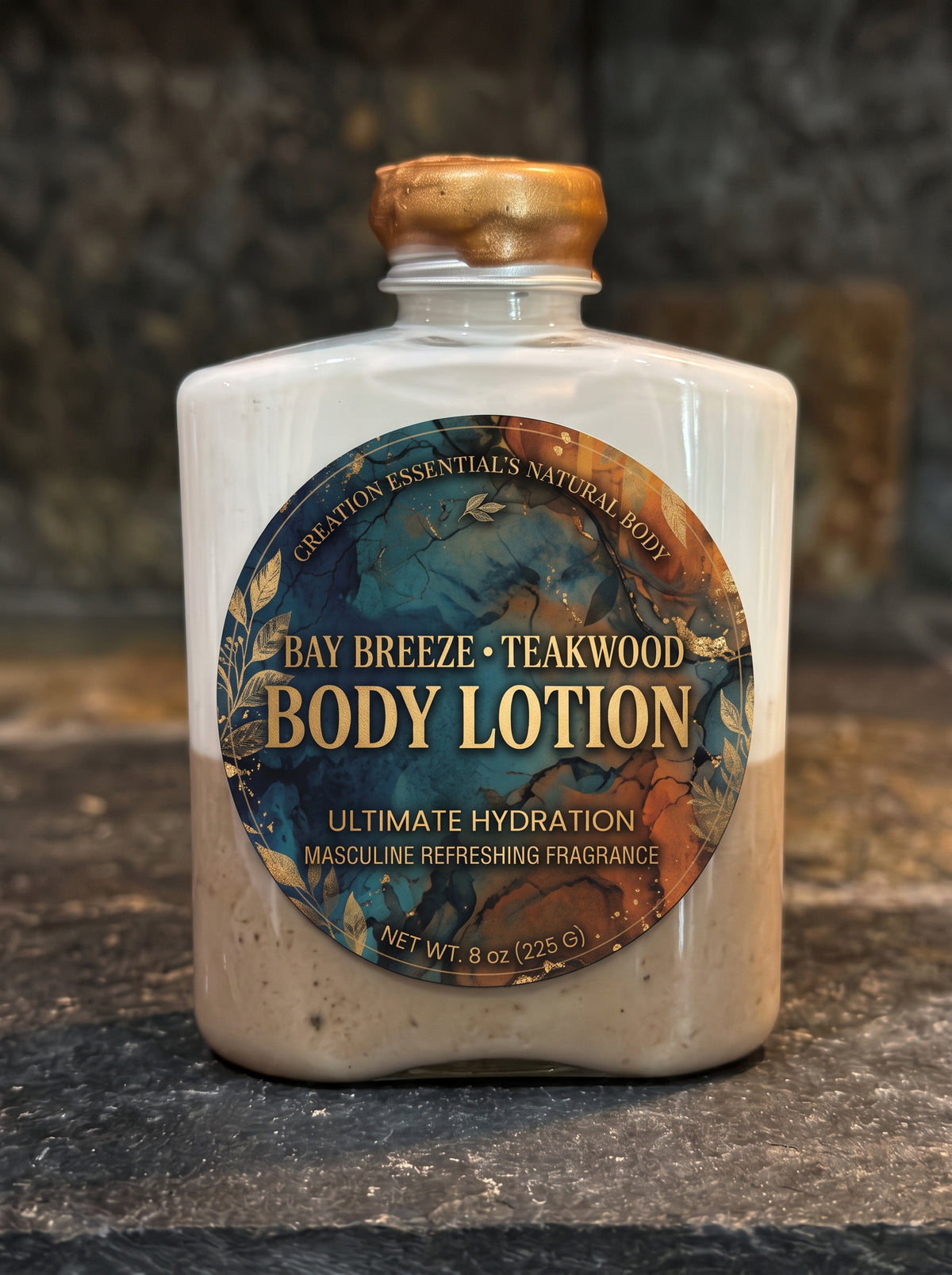 Bay Breeze Tropical Teakwood Men's Hydrating Body Lotion