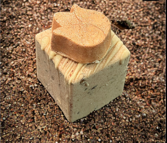 Bath Bombs Honey & Milk ,Love & Rose Petals 2PK Bath Bombs w/Oats & Honey Powder/ Organic/ Hydrating -Creation Essentials