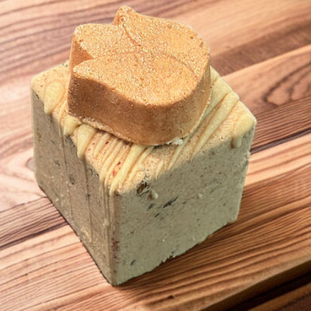 Bath Bombs Honey & Milk ,Love & Rose Petals 2PK Bath Bombs w/Oats & Honey Powder/ Organic/ Hydrating -Creation Essentials