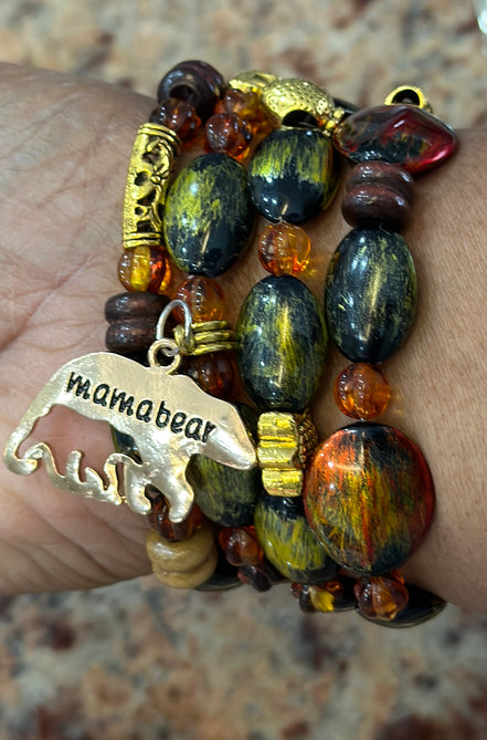 Bohemian Bead Style Bracelets, Fashion Bracelets- Creations Essential's Fashion Accessories
