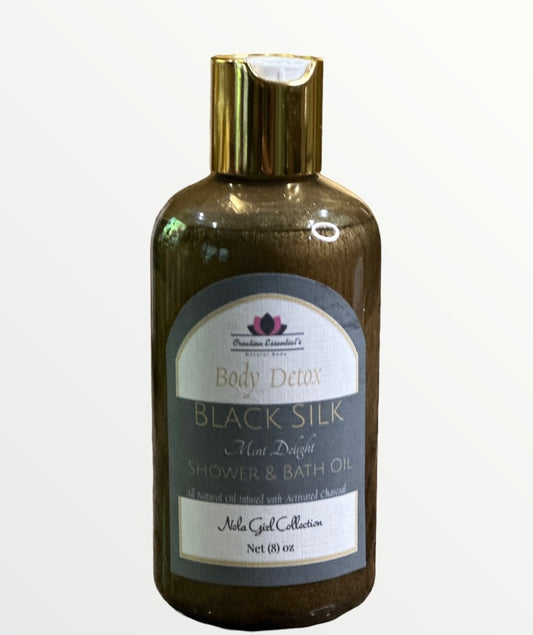 Nola Girl Body Detox Black Silk Shower & Body Oil