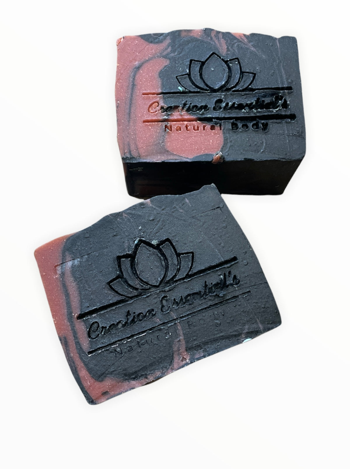 Black Love Charcoal Soap Bar Set of 2 by Creation Essential's Natural Body