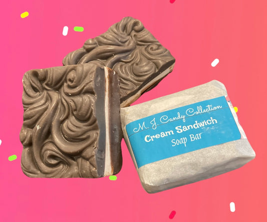 Cream Sandwich Soap Bar -M.J. Candy Collection