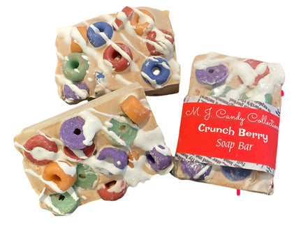 Fruit Loop Crunch Berry Soap Bar- M.J. Candy Collection
