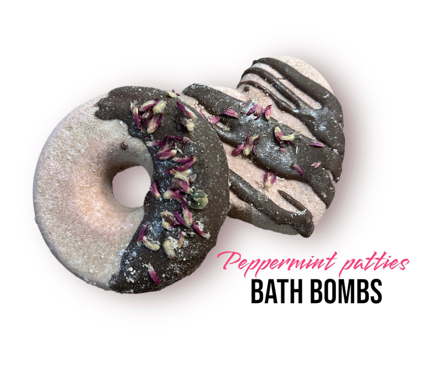 Peppermint Patties Bath Bombs 2pk