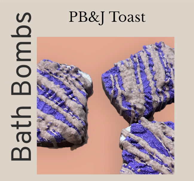 Bath Bomb Breakfast Toast Bath Bomb - M.Jay's. Collection